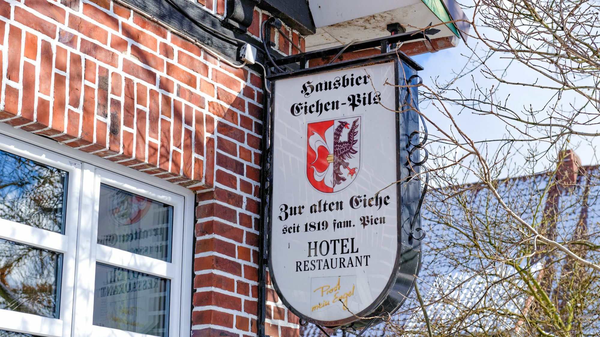 Gasthaus Zur Alten Eiche Хамбург Екстериор снимка